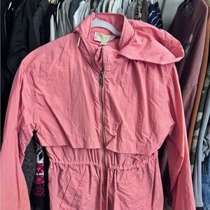 Michael Kors Pink Raincoat